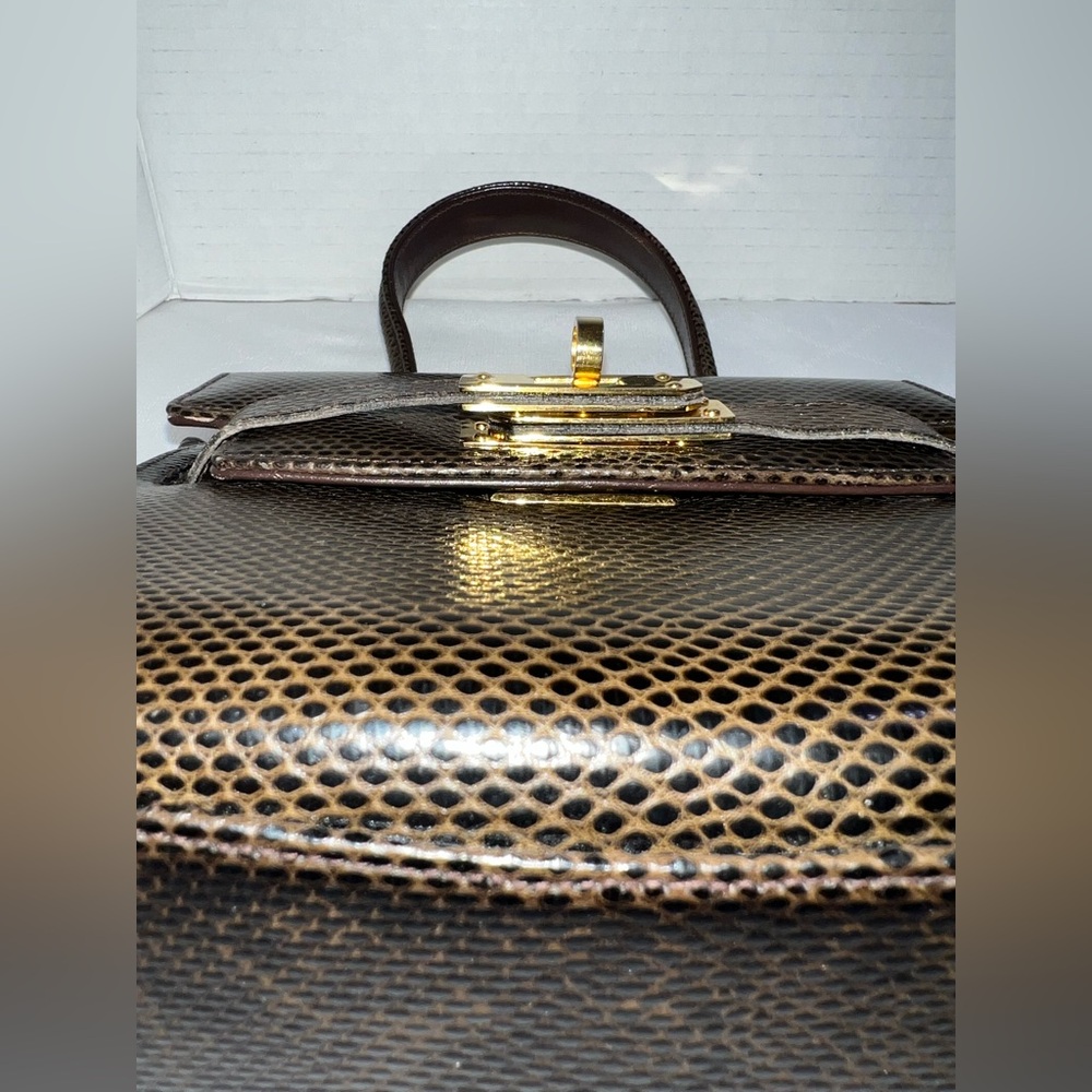 🔥🔥🔥 Finesse La Model Kelly Mini Lizard Handbag - Picture 11 of 16